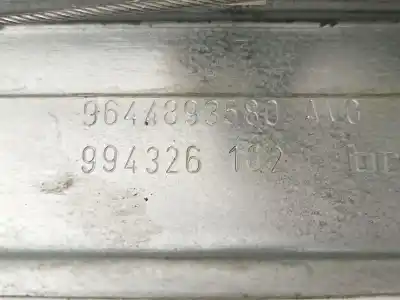 Автозапчастина б/у регулятор вікна передній лівий для peugeot 407 (6d_) 2.0 hdi 135 (6drhrh, 6drhre, 6drhrg, 6drhrj) посилання на oem iam 9644893580  