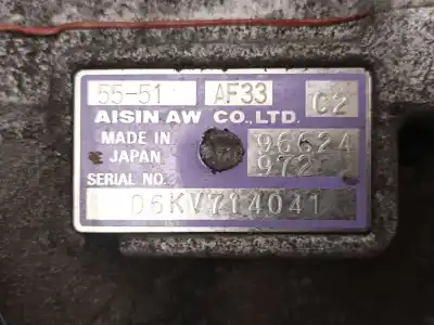 Second-hand car spare part gearbox for opel antara cosmo 4x4 oem iam references af33  