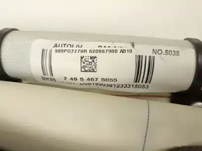Recambio de automóvil de segunda mano de airbag juego completo para renault megane iii fastback (bz0/1_, b3_) 1.5 dci (bz09, bz0d, bz1w, bz29, bz14) referencias oem iam 681000022r  