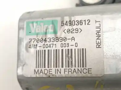 Автозапчасти б/у мотор заднего стеклоочистителя за renault scenic (ja..) 1.6 16v dynamique (ja0b/11) ссылки oem iam 7700433890  54903612