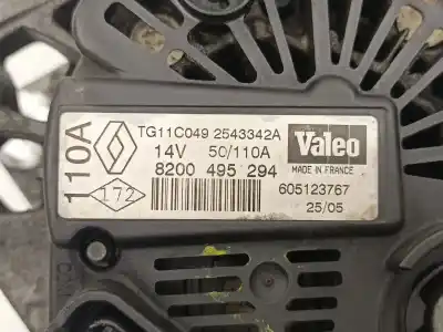 Автозапчасти б/у генератор за renault grand scénic ii (jm0/1_) 1.9 dci (jm0g, jm12, jm1g, jm2c) ссылки oem iam 8200495294 605123767 tg11c049