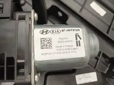 Second-hand car spare part passenger side right window regulator for hyundai i30 ranchera familiar (pde) 1.6 crdi oem iam references 82460g4010  