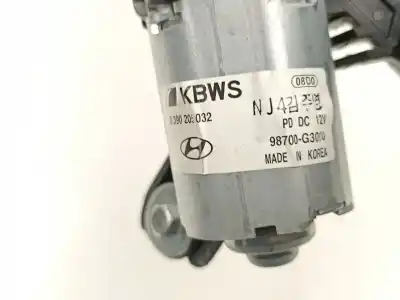 Автозапчастина б/у двигатель заднього склоочисника для hyundai i30 ranchera familiar (pde) 1.6 crdi посилання на oem iam 98700g3000  0390205032