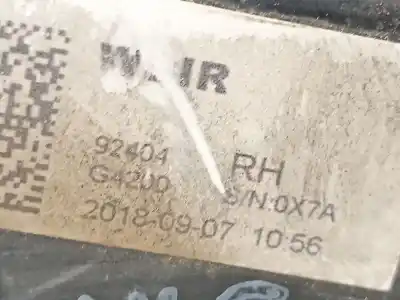 Автозапчасти б/у правый задний фонарь в двери за hyundai i30 ranchera familiar (pde) 1.6 crdi ссылки oem iam 92404g4200  