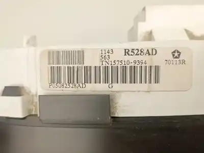 Автозапчастина б/у панель інструментів для chrysler voyager iv (rg, rs) 2.5 crd посилання на oem iam 05082528ad p05082528ad tn1575109394