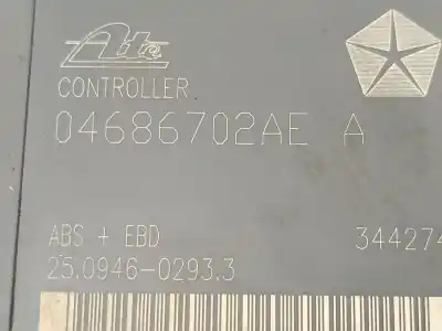 Second-hand car spare part abs for chrysler voyager iv (rg, rs) 2.5 crd oem iam references 4721427ak p04721427ak 