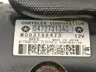 Автозапчастина б/у двигун запускається для chrysler voyager iv (rg, rs) 2.5 crd посилання на oem iam 4727313ac 04727313ac m002t88473