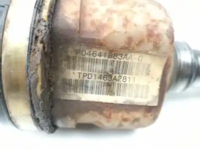 Автозапчастина б/у передня ліва трансмісія для chrysler voyager iv (rg, rs) 2.5 crd посилання на oem iam 4641883aa  