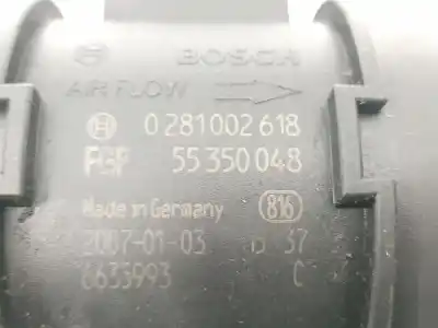 Автозапчастина б/у витратомір повітря для opel astra h (a04) 1.7 cdti (l48) посилання на oem iam 55350048  0281002618