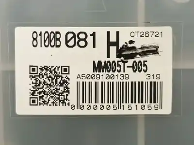 Second-hand car spare part dashboard for mitsubishi colt vi (z3_a, z2_a) 1.3 (z21a) oem iam references 8100b081  