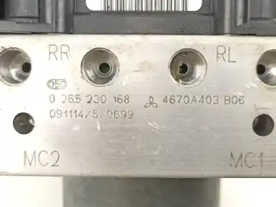 Автозапчастина б/у абс для mitsubishi colt vi (z3_a, z2_a) 1.3 (z21a) посилання на oem iam 4670a403  0265230168