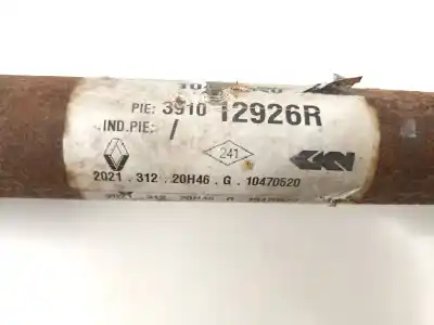 Second-hand car spare part front left transmission for renault megane iv fastback (b9a/m/n_) 1.3 tce 140 (b9nb) oem iam references 391012926r  10470520