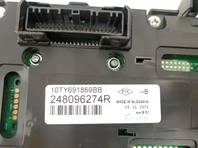 Автозапчасти б/у приборная доска за renault megane iv fastback (b9a/m/n_) 1.3 tce 140 (b9nb) ссылки oem iam 248096274r  