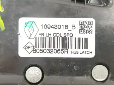 Автозапчасти б/у замок левой передней двери за renault megane iv fastback (b9a/m/n_) 1.3 tce 140 (b9nb) ссылки oem iam 805032065r  16943018b