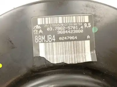 Second-hand car spare part brake servo for citroen c4 picasso i monospace (ud_) 2.0 hdi 138 oem iam references 9684423880 88mjb4 03786257014