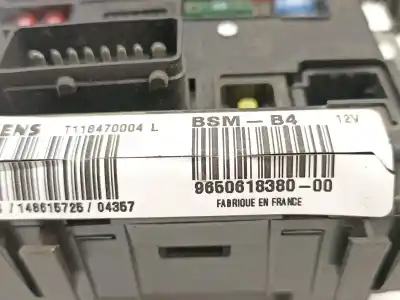 Автозапчасти б/у блок реле/предохранителей за citroen c2 (jm_) 1.4 hdi ссылки oem iam 9650618380  t118470004l