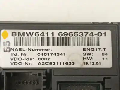 Peça sobressalente para automóvel em segunda mão comando de sofagem (chauffage / ar condicionado)  por bmw 1 (e87) 118 d referências oem iam 64116965374  a2c53111633