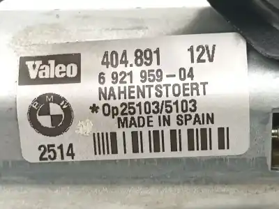 Second-hand car spare part rear windshield wiper motor for bmw 1 (e87) 118 d oem iam references 6921959  404891