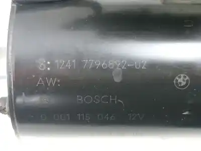 Peça sobressalente para automóvel em segunda mão motor de arranque por bmw 1 (e87) 118 d referências oem iam 12417796892  0001115046