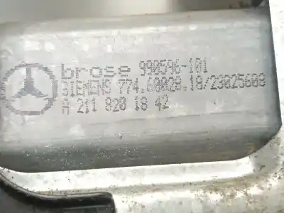 Second-hand car spare part driver left window regulator for mercedes-benz clase c t-model (s203) c 220 cdi (203.208) oem iam references a2118201842  
