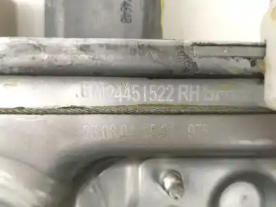 Автозапчастина б/у регулятор скла заднього правого для opel vectra c (z02) 2.0 16v turbo (f69) посилання на oem iam 24451522  
