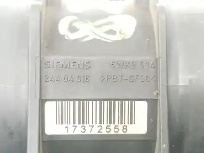 Автозапчасти б/у расходомер воздуха за opel vectra c (z02) 2.0 16v turbo (f69) ссылки oem iam 24404016  5wk9634