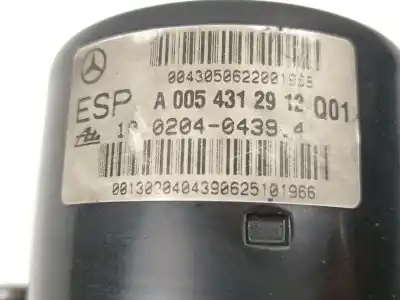 Автозапчасти б/у абс за mercedes-benz clase c t-model (s203) c 220 cdi (203.208) ссылки oem iam a0054312912  10020404394