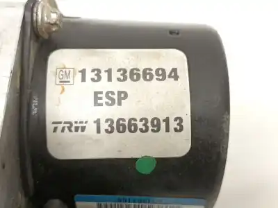 Pezzo di ricambio per auto di seconda mano abs per opel vectra c (z02) 2.0 16v turbo (f69) riferimenti oem iam 13136694 13663913 