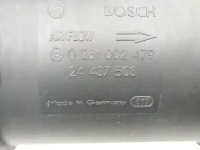 Автозапчастина б/у витратомір повітря для opel vectra c (z02) 2.2 dti 16v (f69) посилання на oem iam 24437503  0281002479