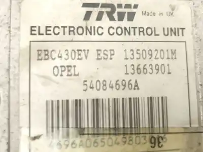 Second-hand car spare part abs for opel vectra c (z02) 2.2 dti 16v (f69) oem iam references 13663901 9191497 