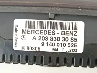 Автозапчасти б/у отопление / кондиционирование воздуха за mercedes-benz clase c t-model (s203) c 220 cdi (203.208) ссылки oem iam a2038303085  9140010525