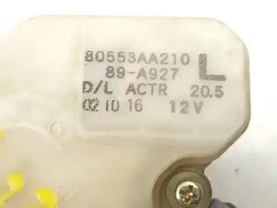 Pièce détachée automobile d'occasion serrure de porte avant gauche pour nissan x-trail i (t30) 2.2 di 4x4 références oem iam 80553aa210  