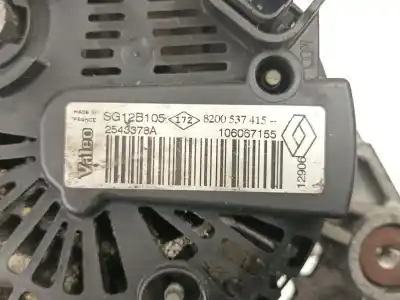 Автозапчастина б/у генератор для dacia logan (ls_) 1.5 dci (ls0k) посилання на oem iam 8200537415  sg12b105