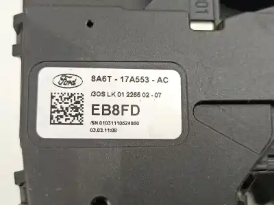 Pezzo di ricambio per auto di seconda mano comando pulito per ford fiesta vi (cb1, ccn) 1.4 tdci riferimenti oem iam 8a6t13335bc 8a6t17a553ac 