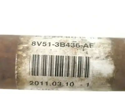 Pezzo di ricambio per auto di seconda mano trasmissione anteriore destra per ford fiesta vi (cb1, ccn) 1.4 tdci riferimenti oem iam 8v513b436af  