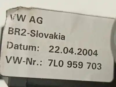 Автозапчастина б/у регулятор склона задній лівий для volkswagen touareg (7la, 7l6, 7l7) 2.5 r5 tdi посилання на oem iam 7l0959795 7l0959703 