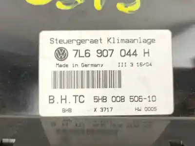 Автозапчастина б/у контроль опалення / кондиціонації для volkswagen touareg (7la, 7l6, 7l7) 2.5 r5 tdi посилання на oem iam 7l6907044h  5hb00850610