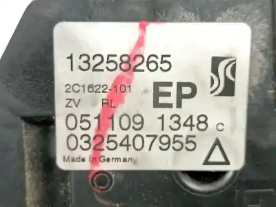 Автозапчастина б/у замок дверей заднього лівого для opel corsa d (s07) 1.2 (l08, l68) посилання на oem iam 13258265  