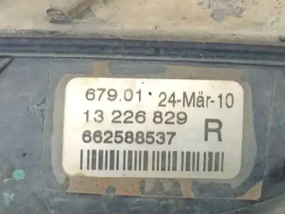 Автозапчасти б/у правая противотуманная фара за opel insignia a (g09) 2.0 cdti (68) ссылки oem iam 13226829  