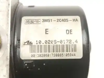 Peça sobressalente para automóvel em segunda mão abs por mazda 3 1.6 hdi g8da referências oem iam 3m512c405ha  10020601724