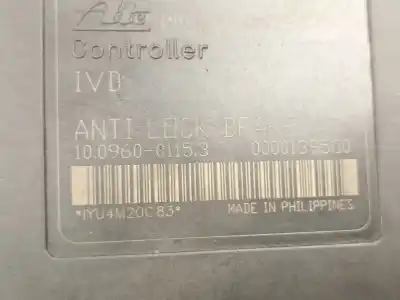 Peça sobressalente para automóvel em segunda mão abs por mazda 3 1.6 hdi g8da referências oem iam 3m512c405ha  10020601724