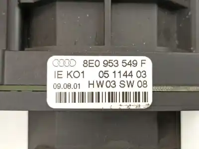 Pezzo di ricambio per auto di seconda mano comando pulito per audi a4 b6 (8e2) 2.0 riferimenti oem iam 8e0953503 8e0953549f 