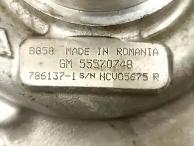 Автозапчастина б/у турбонагрузник для opel insignia a (g09) 2.0 cdti (68) посилання на oem iam 55570748  7861371