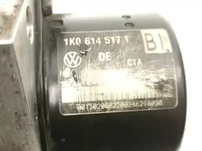 Peça sobressalente para automóvel em segunda mão abs por audi a3 (8p1) 2.0 tdi 16v referências oem iam 1k0614517t 1k0907379aa 10096003603