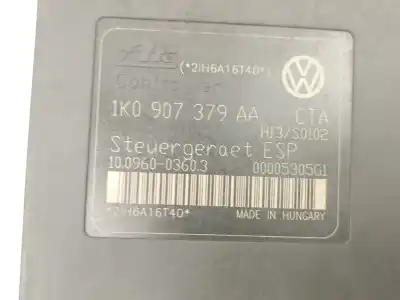 Peça sobressalente para automóvel em segunda mão abs por audi a3 (8p1) 2.0 tdi 16v referências oem iam 1k0614517t 1k0907379aa 10096003603