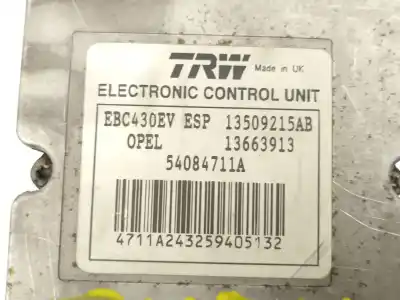 Автозапчастина б/у абс для opel vectra c gts (z02) 1.9 cdti (f68) посилання на oem iam 13136694  13663913