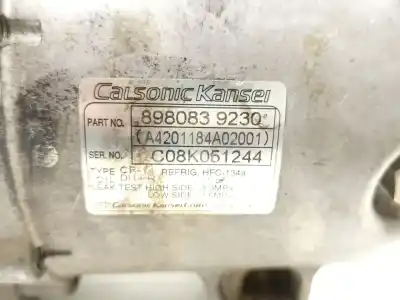 Pezzo di ricambio per auto di seconda mano compressore aria condizionata per isuzu d-max i (tfr, tfs) 2.5 ditd 4x4 (tfs86_) riferimenti oem iam 8980839230  a4201184a02001