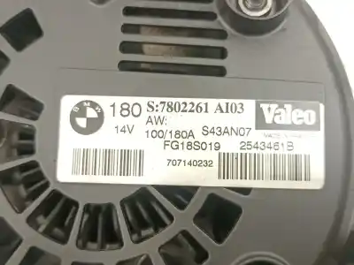 Second-hand car spare part alternator for bmw x3 (e83) 2.0 sd oem iam references 7802261  fg18s019