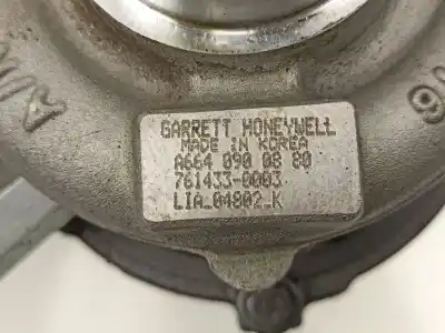 Автозапчасти б/у турбокомпенсатор за ssangyong kyron 2.0 xdi ссылки oem iam 6640900880  7614330003