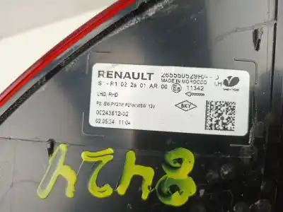 Second-hand car spare part left tailgate light for dacia sandero iii 1.0 tce 100 eco-g oem iam references 265550529r  